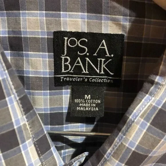 Jos. A. Bank Button Down Shirt Medium - Picture 2 of 4